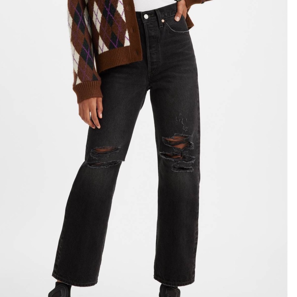 Levi’s Ribcage Straight Ankle Jeans 26 x 29